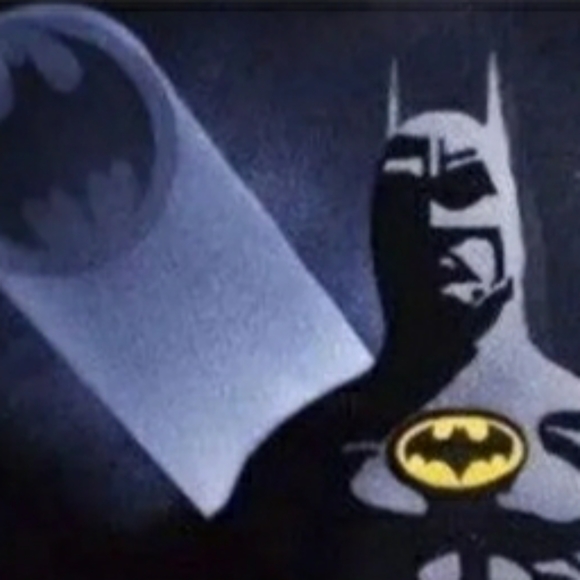 1989 to 1992 Batman acrylic painting - Picture 1 of 1